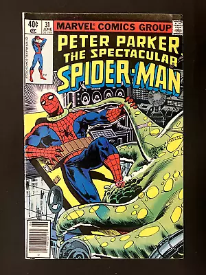 Buy Spectacular Spider-Man #31 Mark Jeweler (1st Series) Marvel Comics Jun 1979 • 11.86£