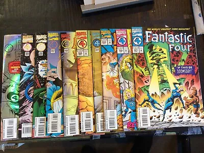 Buy 10 Comic Lot Fantastic Four #391-400 Marvel 1994 Very Nice Condition! • 39.57£