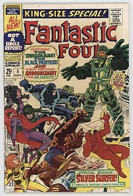 Buy Fantastic Four Annual 5 Marvel 1967 FN 1st Psycho Man Black Panther Inhumans • 70.36£
