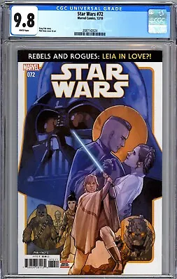 Buy Star Wars #72 (2019) - Phil Noto Cover - Ultra Rare CGC 9.8 • 59.37£