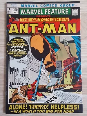 Buy Marvel Feature  (1st Series) #4 - Guest-starring Ant-Man • 24.99£
