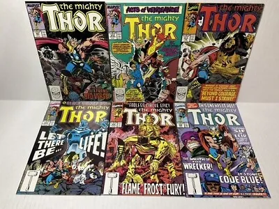 Buy The Mighty THOR Comic Books (Lot Of 6: #407, 412, 414, 424, 425 & 426) • 31.67£