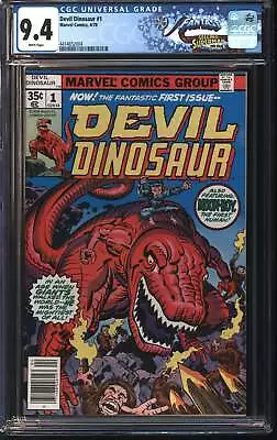 Buy Marvel Devil Dinosaur 1 FANTAST CGC 9.4 White Pages • 82.62£