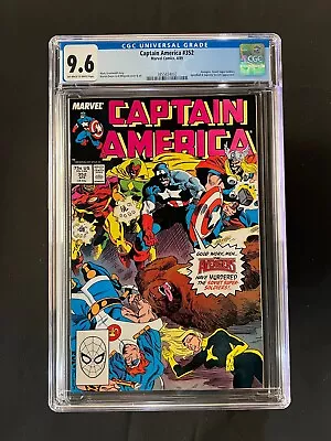 Buy Captain America #352 CGC 9.6 (1989) - 1st App Supreme Soviets  • 64.33£