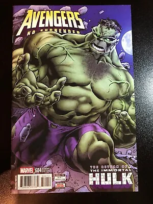 Buy Avengers No Surrender 684 - 1st Appearance Of The Immortal Hulk SCARCE 2nd Print • 13.95£