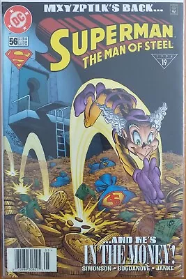 Buy DC Comics Superman The Man Of Steel Comic Issue 56 • 1.75£