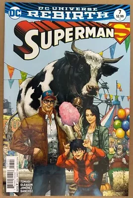 Buy Superman #7 - Rebirth - Cover B - 1st Print - Dc Comics 2016 • 3.90£