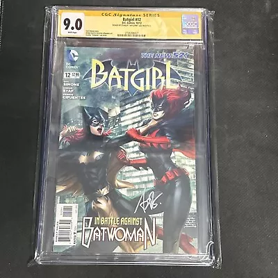 Buy Batgirl #12 CGC SS 9.0 Signed By Stanley Artgerm Lau (New 52) • 64.20£