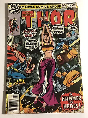 Buy Mighty Thor #279 Jane Foster Cover • 7.99£