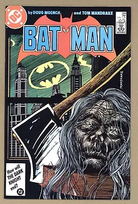 Buy Batman 399 (VF-) Catwoman Axe Cover Moench Mandrake 1986 DC Comics Y232 • 6.40£