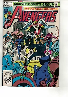 Buy Avengers #211, 212, 213, 1981 Marvel Comics Jim Shooter Bronze Age Lot Of 3 FN • 6£