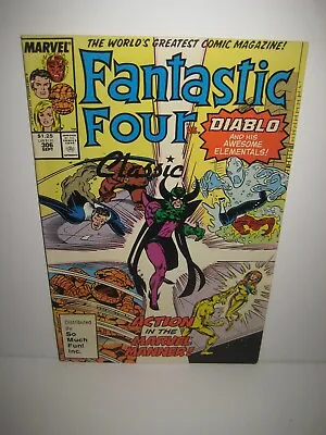 Buy Fantastic Four #306 (Marvel, 1987) So Much Fun Variant HTF • 3.93£