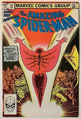 Buy Amazing Spider-Man Annual 16 - 1st App Of New Captain Marvel • 100£