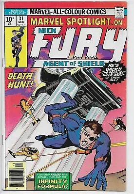 Buy Marvel Spotlight #31 Nick Fury (1976) • 3.19£