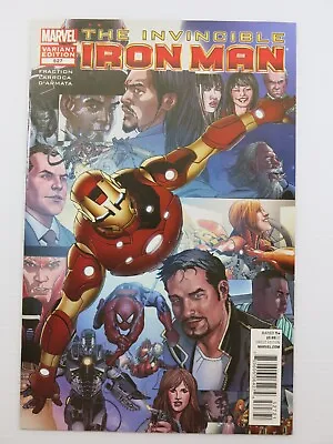 Buy The Invincible Iron Man #527 Salvador Larroca  Final Issue Variant Cover • 3.95£