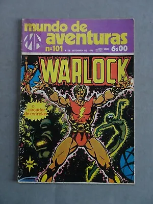 Buy Mundo De Aventuras #101 Strange Tales #178 Warlock Portuguese Edition! • 37£