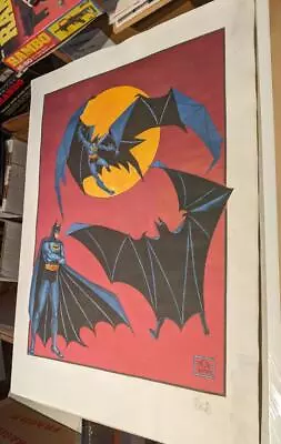 Buy Batman Print Signed By Bob Kane • 120.63£