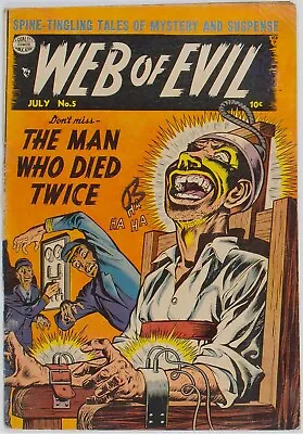 Buy WEB OF EVIL #5  Apparent 3.0  Classic Electrocution Cover • 1,042.41£