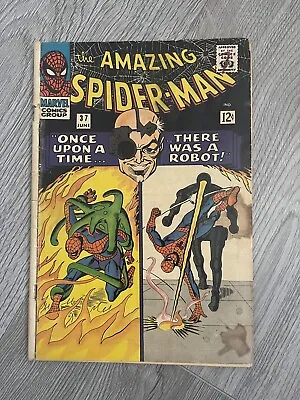 Buy Amazing Spider-Man #37 - 1st Full Appearance Of Norman Osborn • 70£