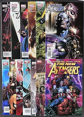 Buy New Avengers #1-6 7 8-10 Illuminati Maria Hill VF/NM-NM Plus Extras 13 Comic Lot • 34.95£