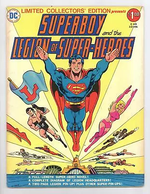 Buy Superboy And The Legion Of Super-Heroes DC Treasury Edition C-49 VG- 3.5 1976 • 12.06£