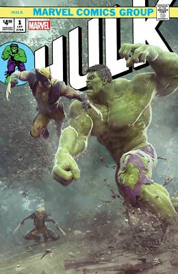Buy Hulk Vol. 6 - #1 | Bjorn Barends Wolverine Variant Cover | Marvel Comics - 2022 • 29.99£