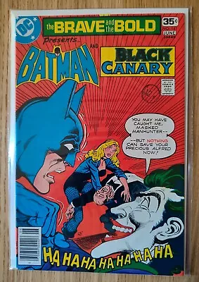 Buy DC Comics THE BRAVE AND THE BOLD BATMAN & BLACK CANARY #141 June 1978 Joker  • 12£