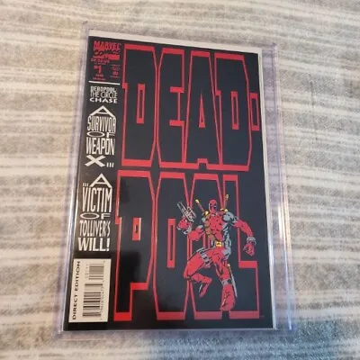 Buy 1993 Marvel,   Deadpool: Circle Chase   # 1, Key, 1st Solo App., VF/NM • 23.72£