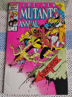 Buy NEW MUTANTS ANNUAL #2! 1st APPEARANCE OF PSYLOCKE! MUST SEE! NICE! • 19.76£