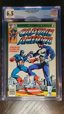 Buy Marvel Comics Captain America #241 (1980) CGC 6.5 • 43.99£