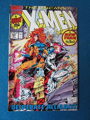 Buy Uncanny X-Men Marvel Comic Issue 281 October 1991 • 6.99£