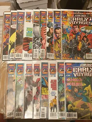 Buy  Star Trek Early Voyages  Marvel Comics Issues 1 - 17 • 25£