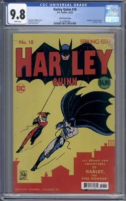 Buy Harley Quinn #18 Ryan Sook Detective Comics Homage Variant DC CGC 9.8 • 43.37£