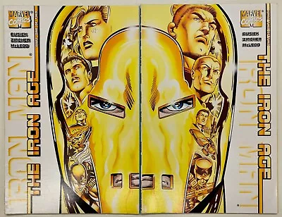 Buy Marvel Comics Iron Man Iron Age Key 2 Issue Set 1 2 High Grade FN • 0.99£