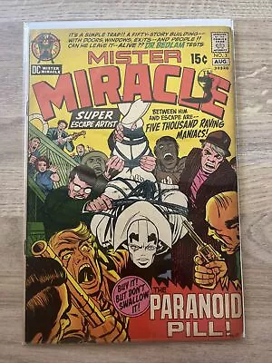Buy DC Comics Mister Miracle #3 1971 Bronze Age 1st Appearance Dr Bedlam • 14.99£