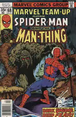 Buy Marvel Team-Up #68 FN; Marvel | Spider-Man Man-Thing - We Combine Shipping • 15.82£