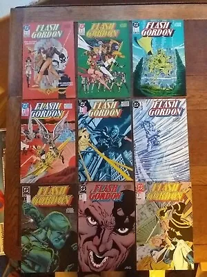 Buy Flash Gordon DC Comics 1988 #1-#7 +#8 Winter & #9 Holiday. Full Series. • 15£