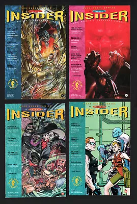 Buy Dark Horse Insider Lot 4 Issues, MIKE KALUTA, JOHN BYRNE, ALIENS, 1993 • 6.72£
