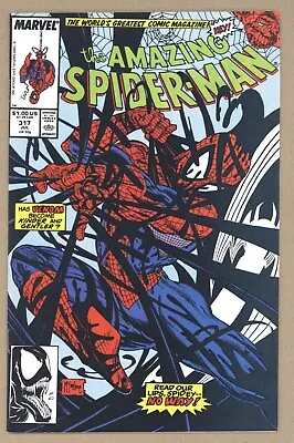 Buy Amazing Spider-Man 317 (VF) Venom! Todd McFarlane 1989 Marvel Comics V118 • 24.66£