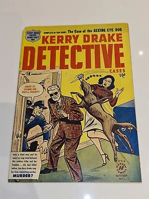 Buy Kerry Drake Detective Cases #18 Fn (6.0) February 1950 Crime Harvey Comics** • 21.99£