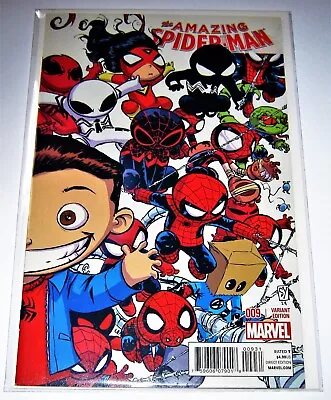 Buy AMAZING SPIDERMAN #9 🔥 SKOTTIE YOUNG VARIANT Marvel Comics 2015 MCU Spiderverse • 45£