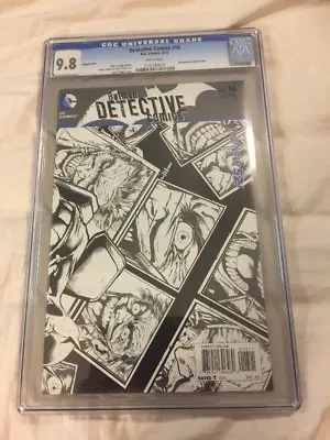 Buy Batman Detective Comics 16 CGC 9.8 Sketch Joker Variant Cover Jason Fabok !!!!! • 72.32£
