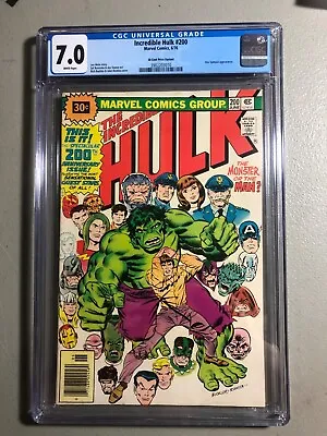 Buy Incredible Hulk #200, CGC FN/VF 7.0, 30 Cent Price Variant • 229.62£