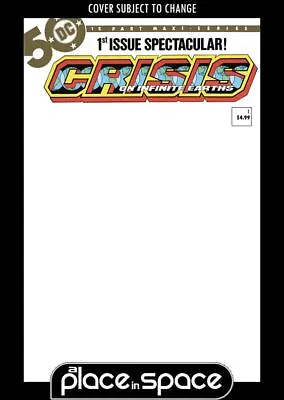 Buy Crisis On Infinite Earths #1c - Facsimile Edition Blank Variant (wk16) • 5.15£