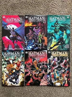 Buy Batman Urban Legends Vol 1 2 3 4 5 6 Tpb Paperback DC Comics Lot: NEW • 77.23£
