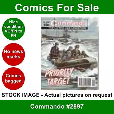 Buy Commando #2897 Comic 01 October 1995 VGFN Clean DC Thomson - PRIORITY TARGET • 2.99£