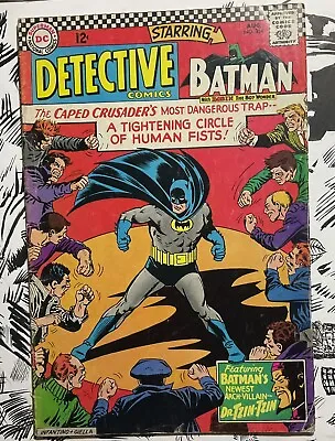 Buy Batman Detective Comics 354 DC 1966 GD Robin 1st Dr Tzin Tzin Carmine Infantino • 8.69£