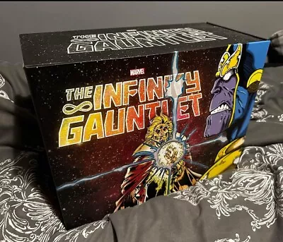 Buy Marvel Infinity Gauntlet Box Set Slipcase Hardcover Set - Includes Cloth Poster • 520£