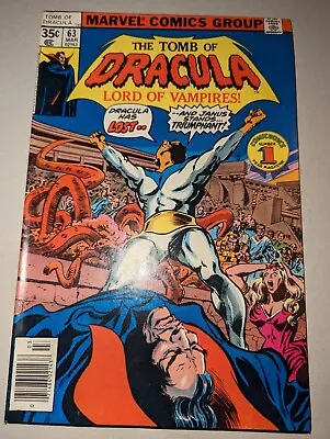 Buy Tomb Of Dracula #63 (1978) • 0.99£