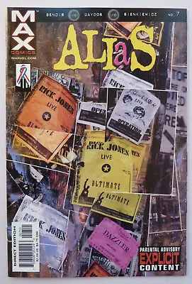 Buy Alias #7 - 1st Printing Max Comics (Marvel) - May 2002 F/VF 7.0 • 4.45£